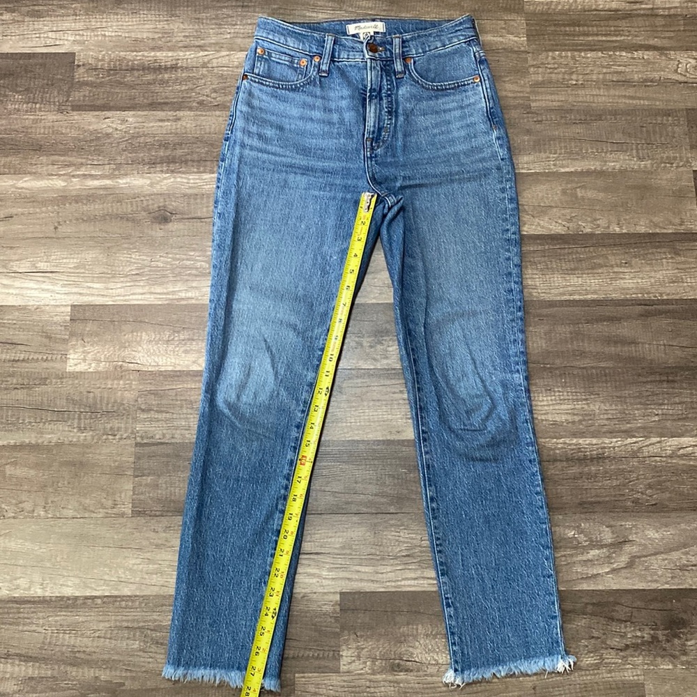 Madewell The Perfect Vintage Jean in Ainsworth Wash size 25 - Picture 6 of 16